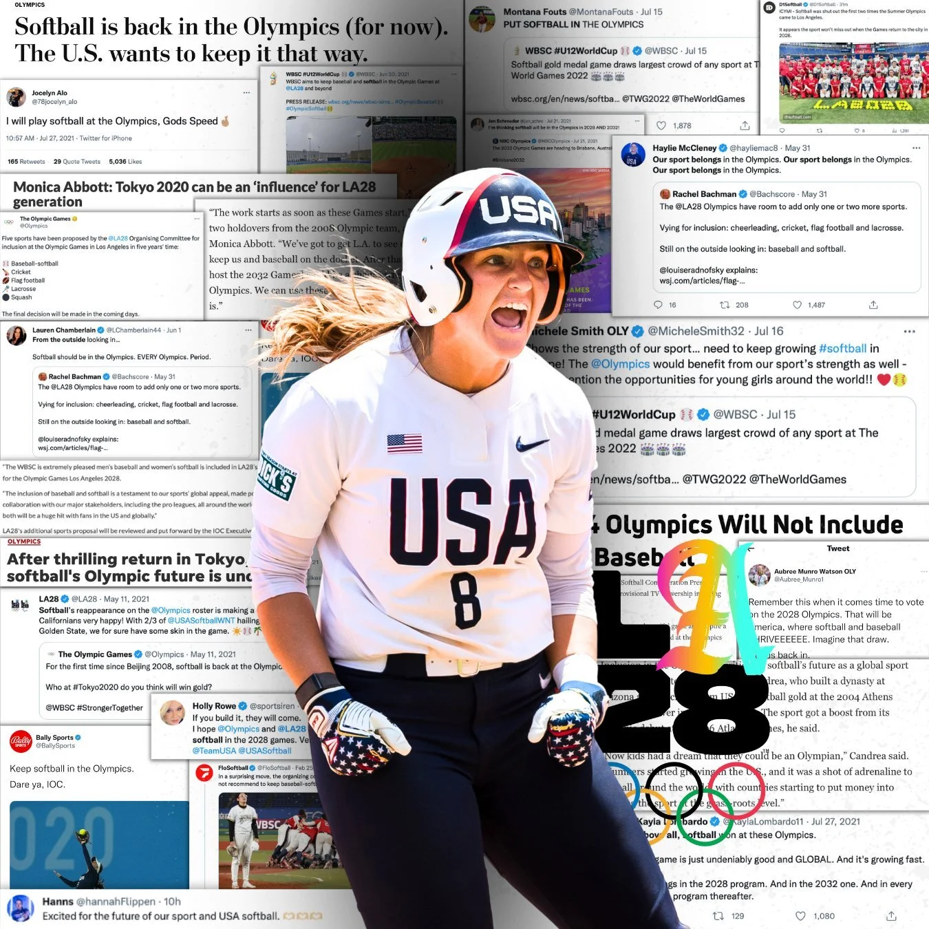 Softball and Baseball added to Los Angeles 2028 Olympic Sport Program
